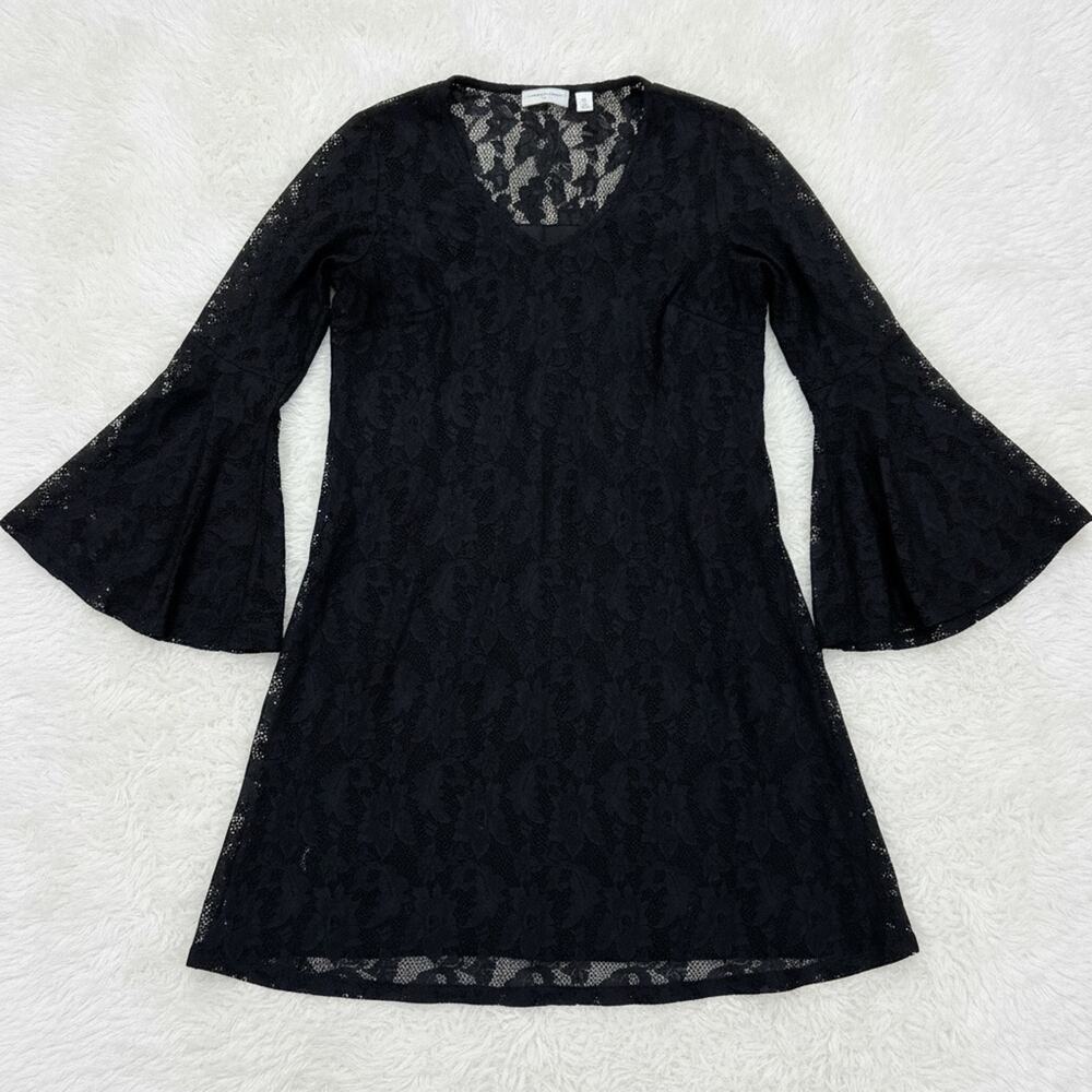 New York & Company Women’s Black Knee Length Shift Dress - Size S
 b88